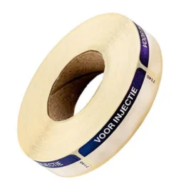 Spruyt Hillen Sticker Voor Injectie Blauw (1000 stuks)