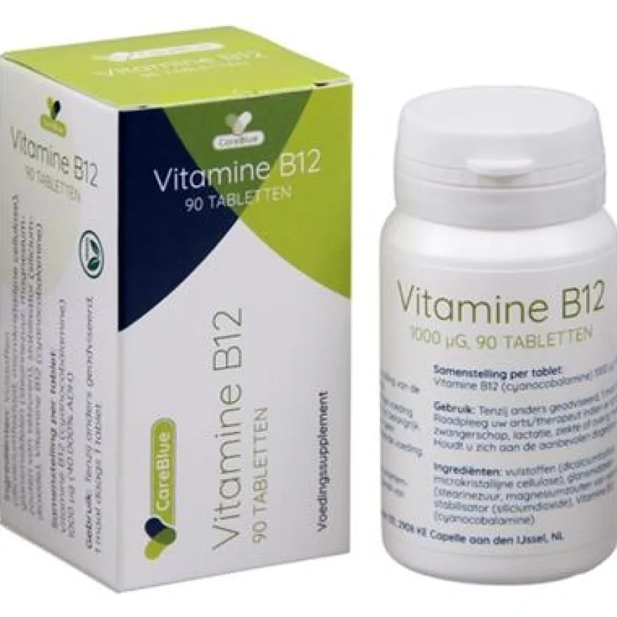 Spruyt Hillen Vitamine B12 1000 mcg (90 tabletten)