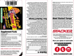 Stacker 4 Ephedra Vrij Capsules (100 stuks)