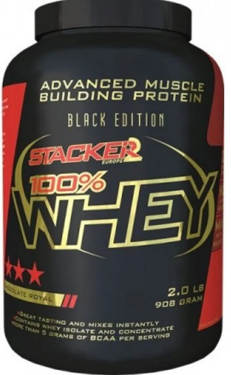 Stacker 100% Whey Chocolade (909 gr)