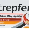 Strepfen Flurbiprofen 8,75mg sinaasappel Suikervrij (8 zuigtabletten)