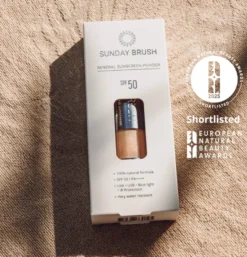 Sunday Brush Mineral Sunscreen Powder SPF50 – Medium (6 gr)