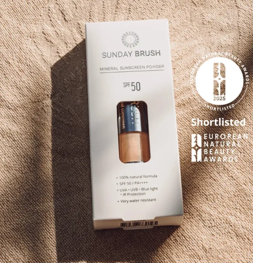 Sunday Brush Mineral Sunscreen Powder SPF50 – Medium (6 gr)