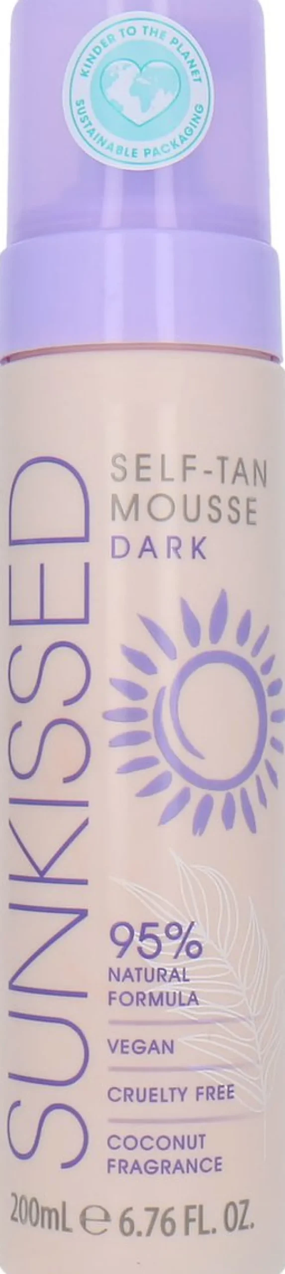 Sunkissed Self tan mousse dark (200 ml)