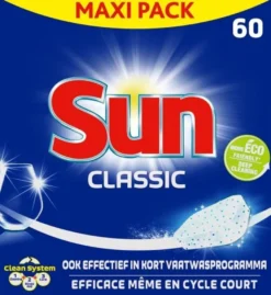 Sun Vaatwastabletten Classic Normaal (60 stuks)