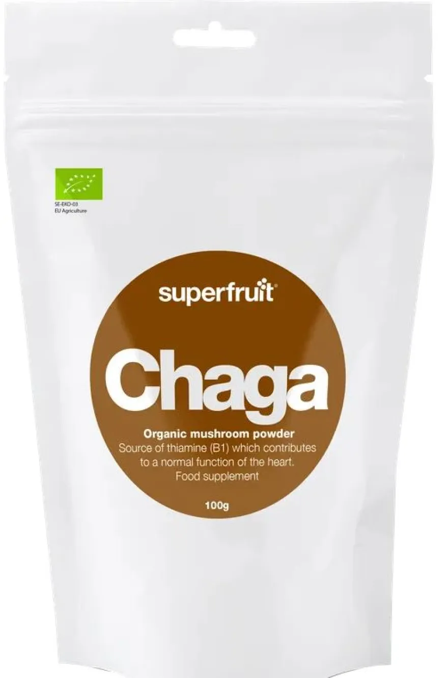 Superfruit Chaga Paddenstoelen Poeder (100 gr)