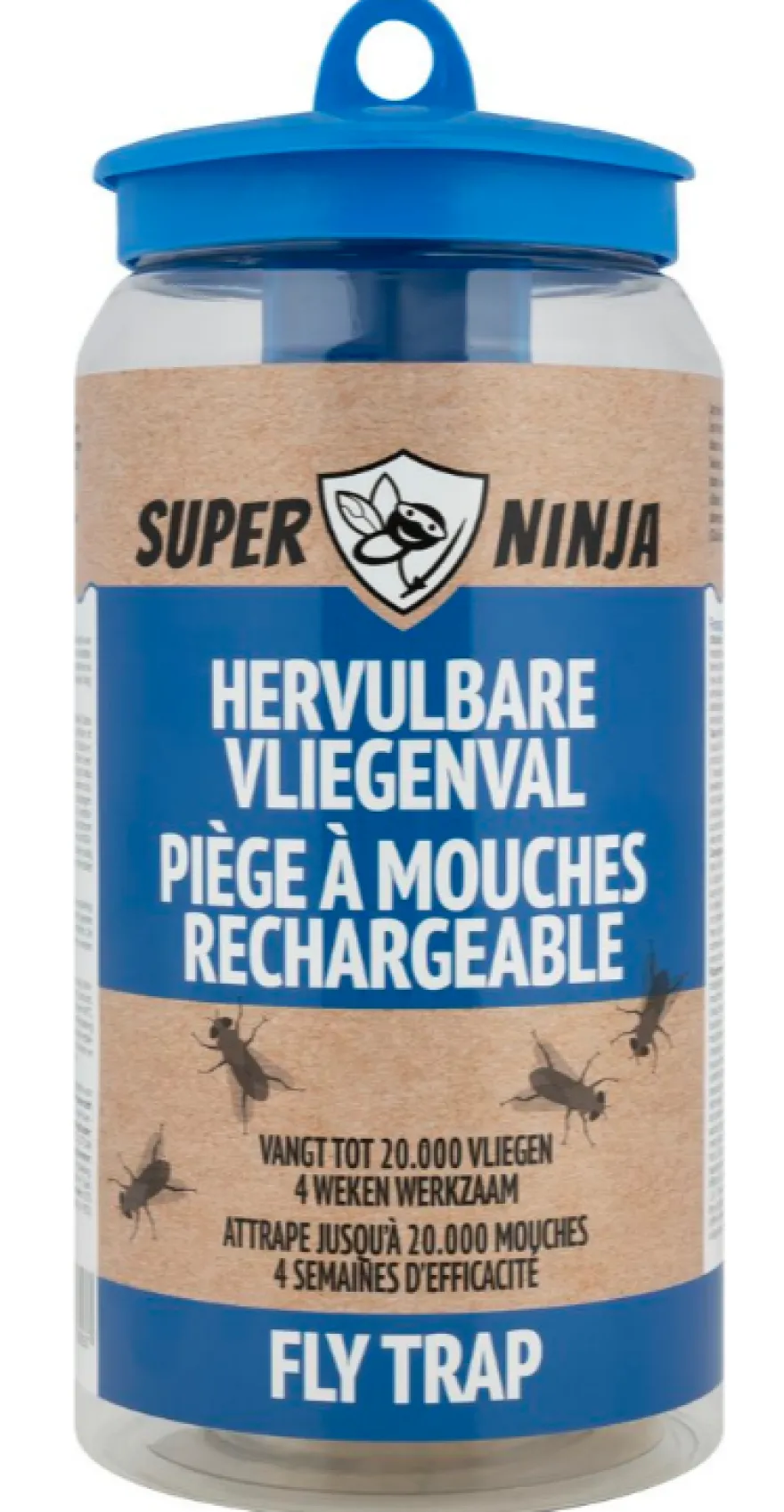 Super Ninja Hervulbare Vliegenval (1 stuk)