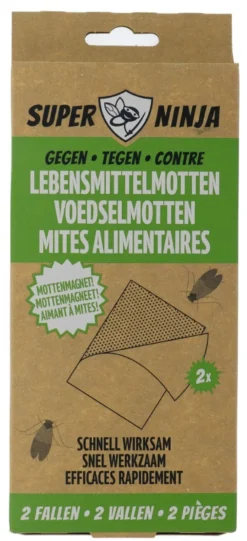 Super Ninja Ninja Mottenvallen Voedsel (2 stuks)