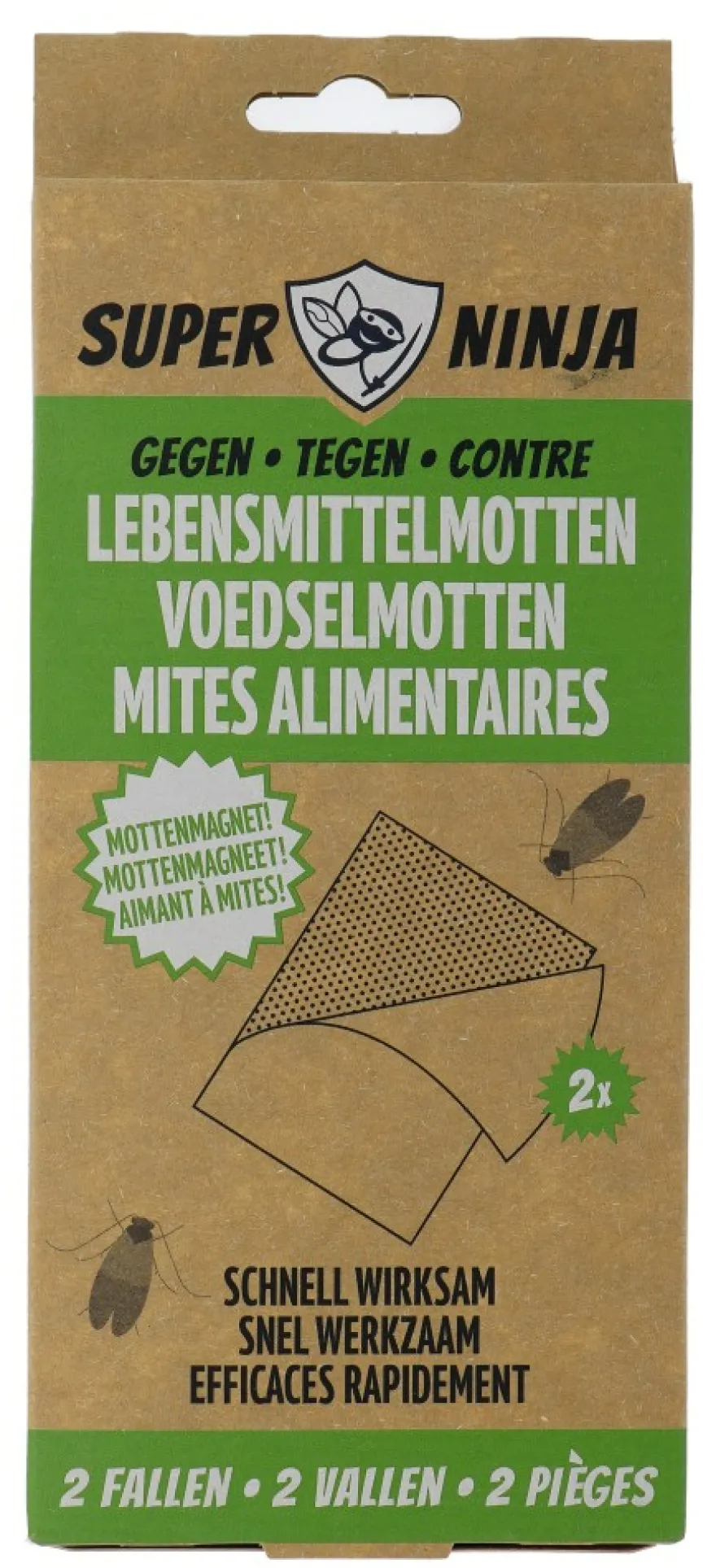 Super Ninja Ninja Mottenvallen Voedsel (2 stuks)