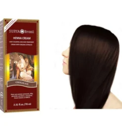 Surya Brasil Henna Haarverf Creme Chocola (70 ml)