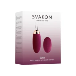 SVAKOM Elva Vibrating Egg with Remote Control Violet (1 stuk)