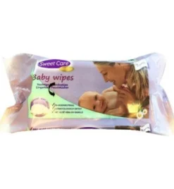 SweetCare Babydoekjes normaal (72 stuks)