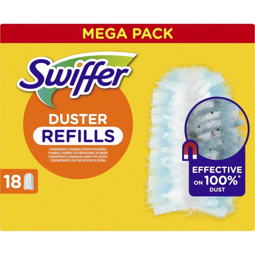 Swiffer Dusters Stof-Wis Systeem Base (18 stuks)