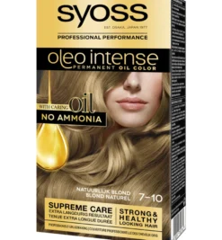 Syoss Color Oleo Intense 7-10 Natuurlijk Blond Haarverf (1 set)