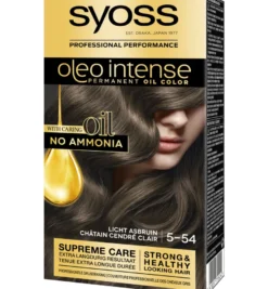 Syoss Color Oleo 5-54 Licht As Bruin (1 set)