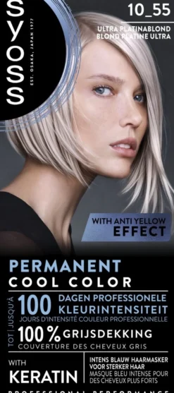 Syoss Colors 10-55 Ultra Platinablond (1 stuk)