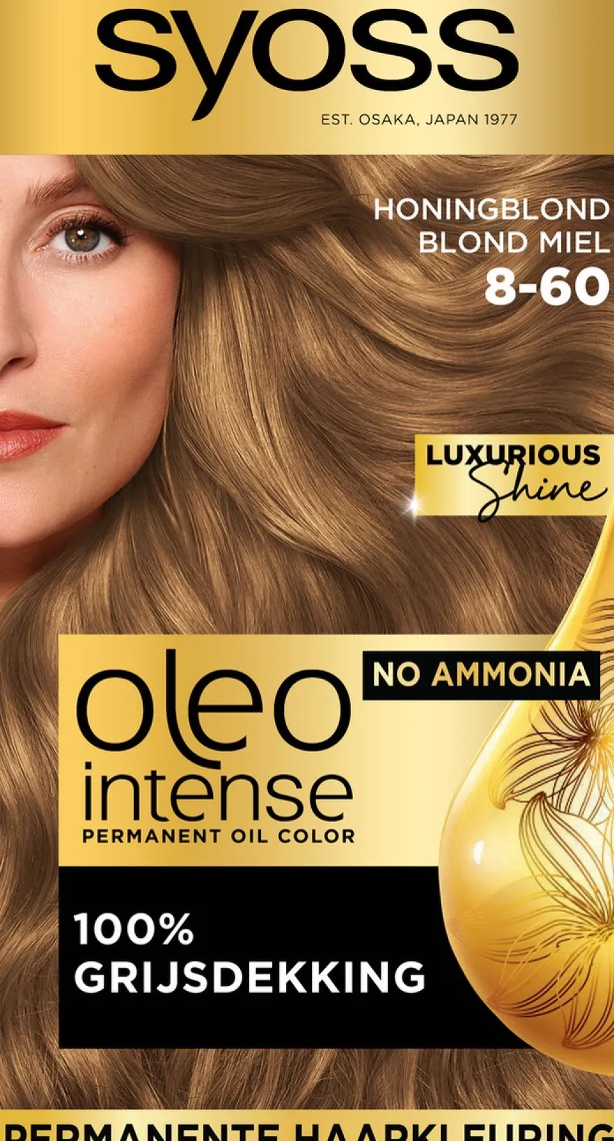 Syoss Oleo 8-60 Honing Blond (1 stuk)