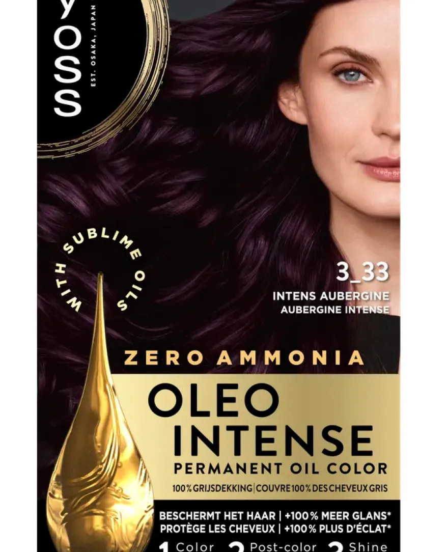 Syoss Oleo Intense 3-33 Aubergine Intens (1 stuk)