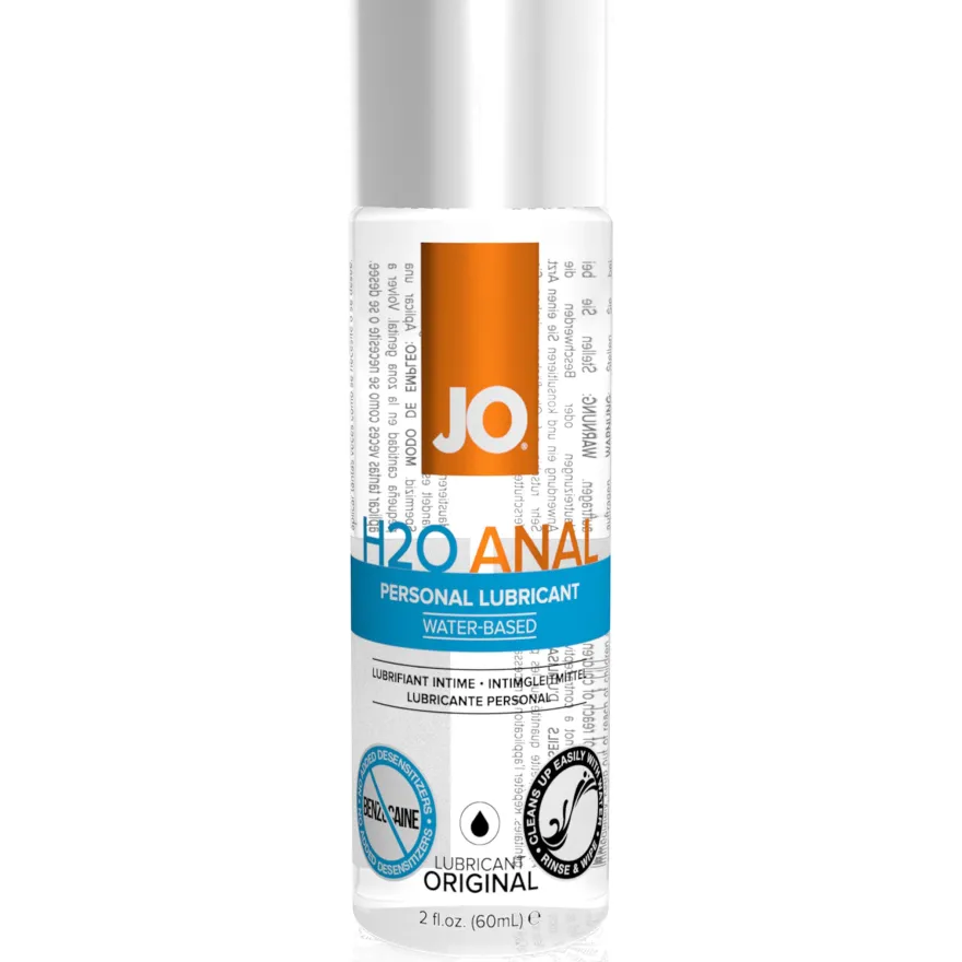 System JO – Anal H2O Lubricant Transparant (60 ml)