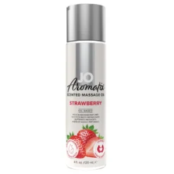 System JO – Aromatix Scented Massage Oil Strawberry (120 ml)