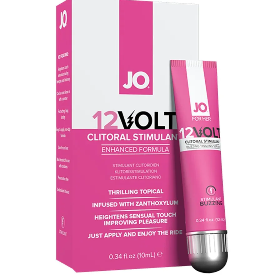 System JO – Buzzing 12 Volt Stimulerende Clitoris Gel (10 ml)