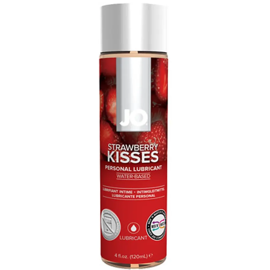 System JO – H2O Lubricant Strawberry Transparant (120 ml)