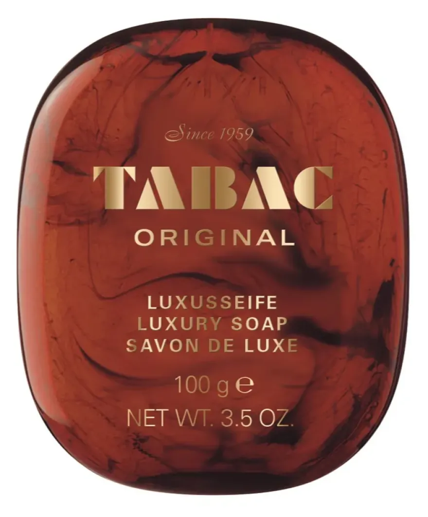 Tabac Original Luxury Soap – met Plastic Zeephouder (100 gr)
