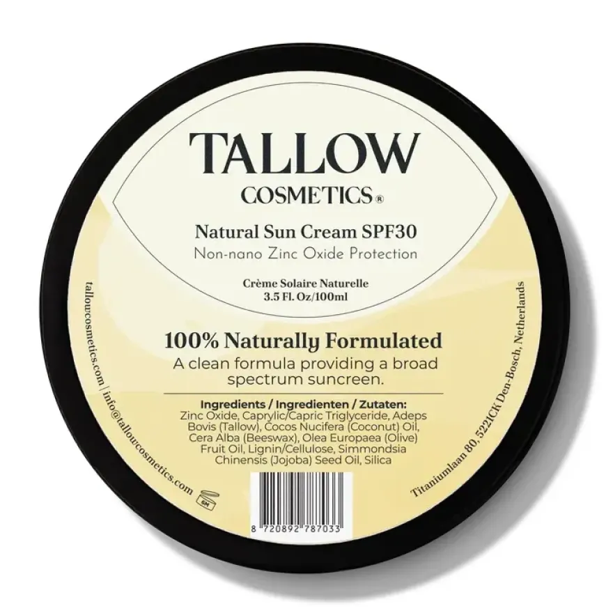 Tallow Cosmetics Natural Sun Cream SPF30 (100 gr)