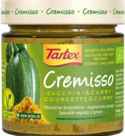 Tartex Cremisso Courgetty Curry Bio (180 gr)