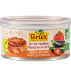 Tartex Pate Zongerijptegroente Bio (125 gr)