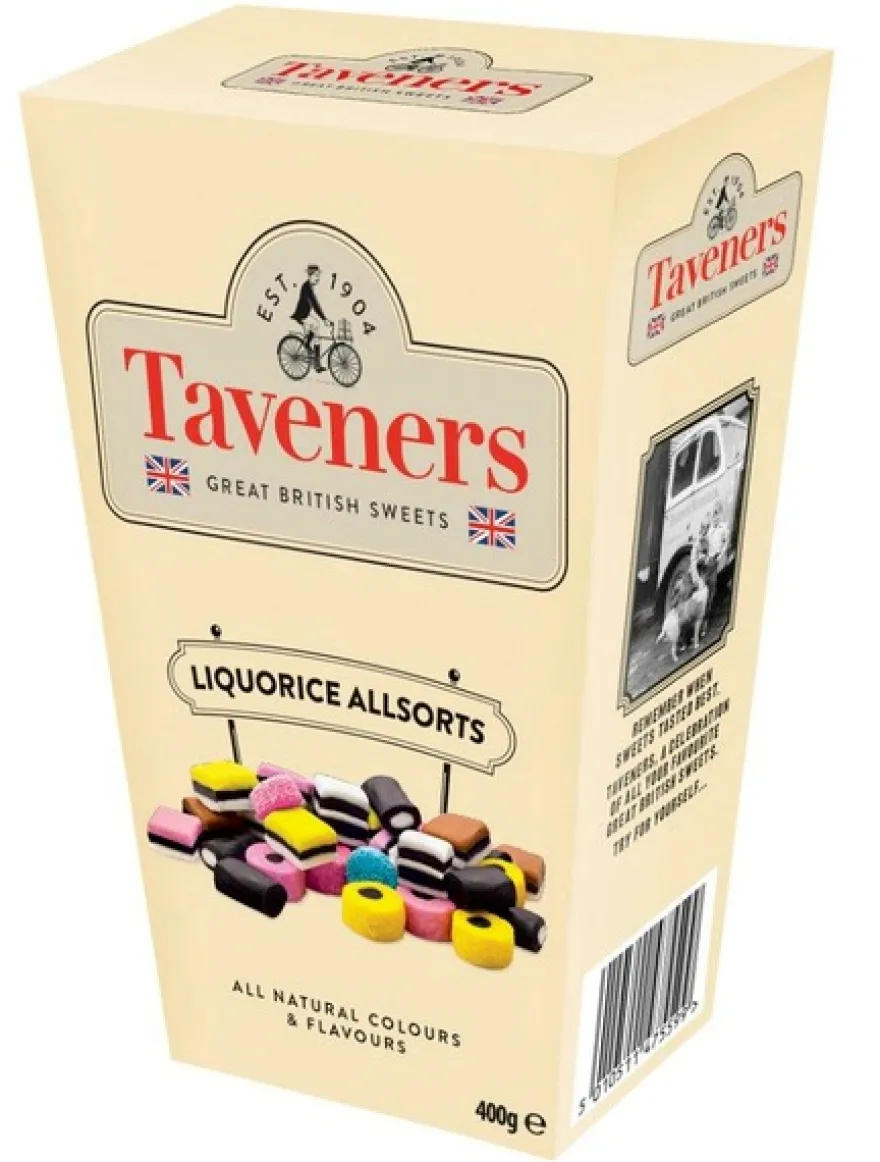 Taveners All Sorts Carton (400 gr)