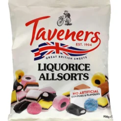 Taveners Liquorice Allsorts (900 gr)