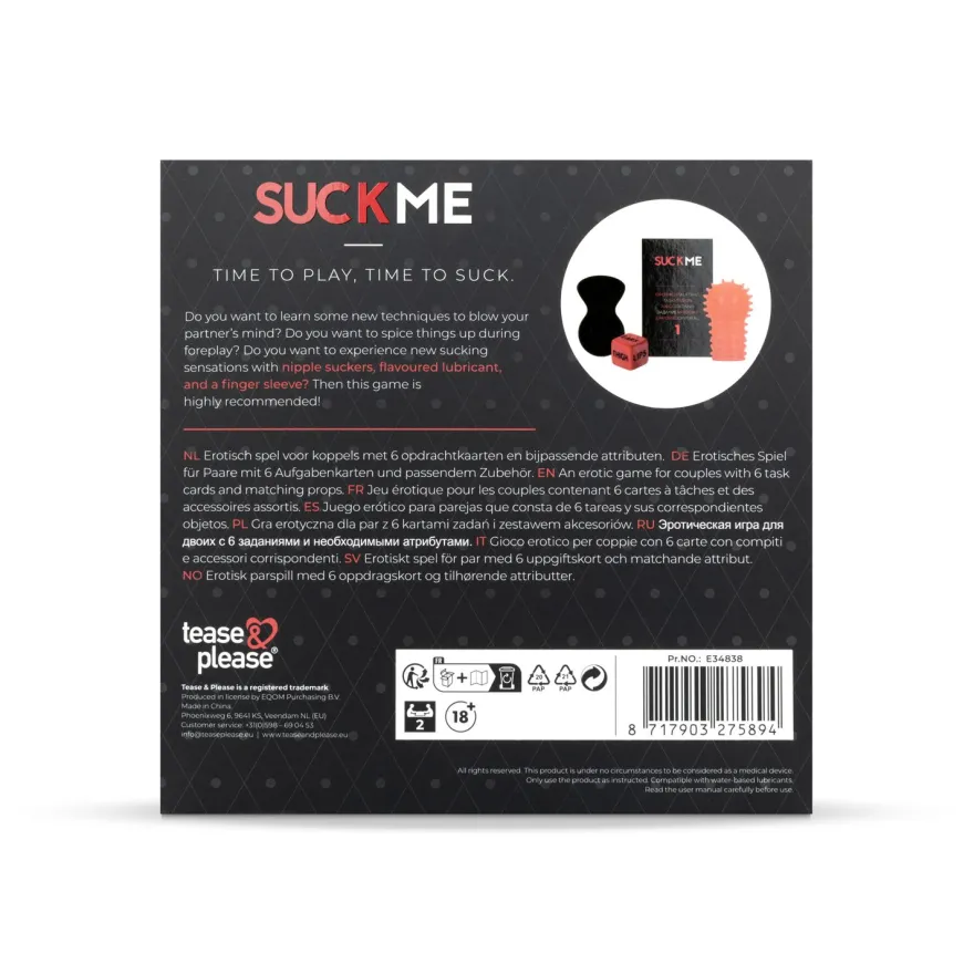 Tease & Please – Time to Play, Time to Suck (1 stuk)