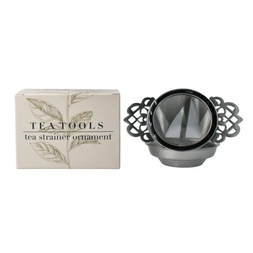 Tea Tools Permanentfilter RVS Ornament (1 tabletten)