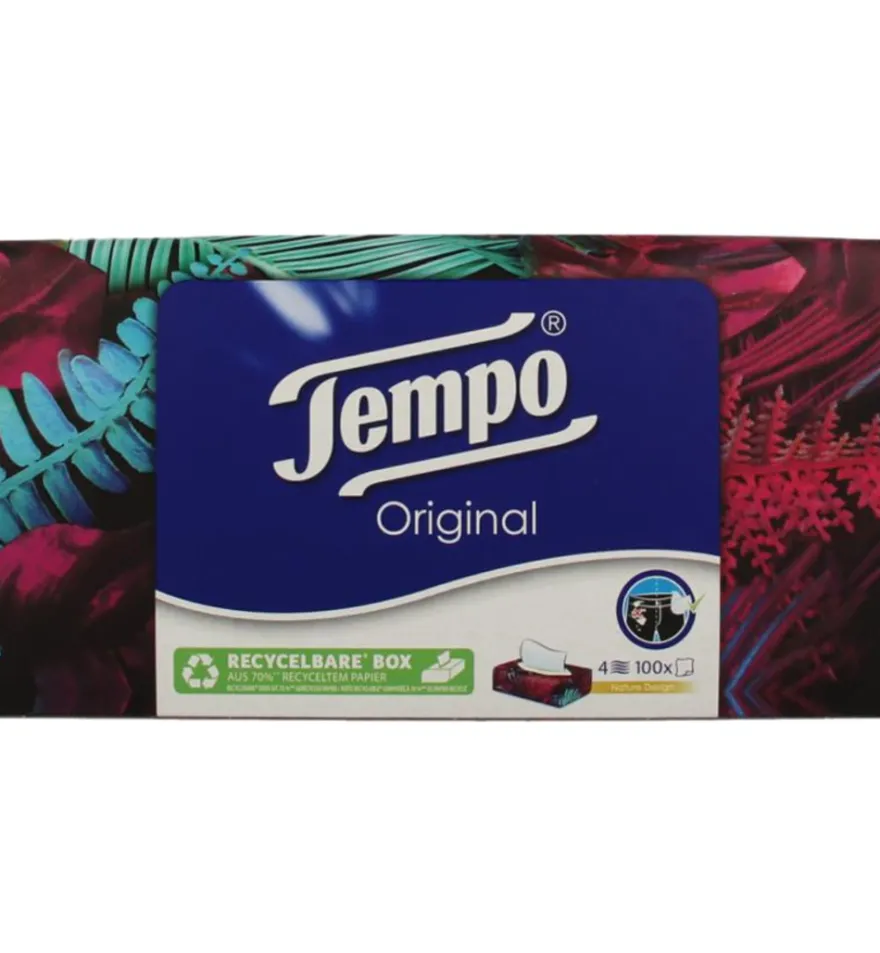 Tempo Tissues Box Original (100 stuks)