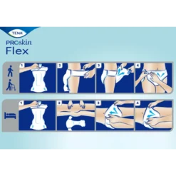 Tena Flex Plus Proskin Extra Large (30 stuks)