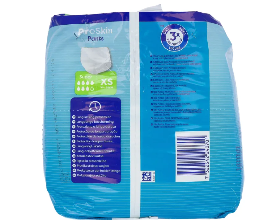 TENA ProSkin Pants Super XS (12 stuks)