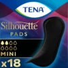 Tena Silhouette noir mini pad (18 stuks)