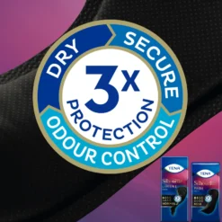 Tena Silhouette noir mini pad (18 stuks)
