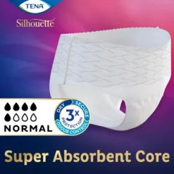 Tena Silhouette Plus Blanc – Lage Taille L (10 stuks)