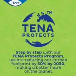 Tena Silhouette Plus Blanc – Lage Taille L (10 stuks)