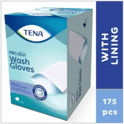 Tena Washandje Met Plastic Voering (175 stuks)
