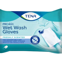 Tena Wet Wash Glove Freshly (5 stuks)