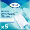Tena Wet Wash Glove Mild Geparfumeerd (5 stuks)