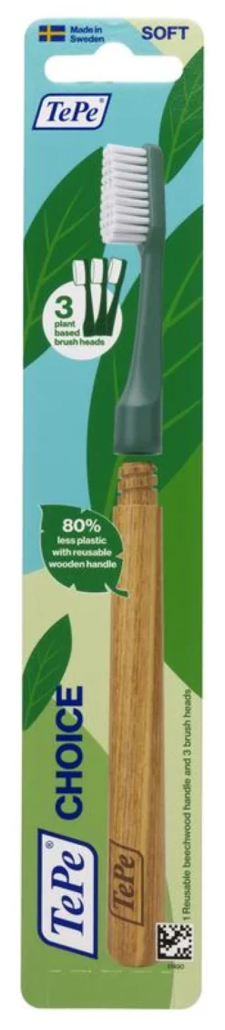 TePe Tandenborstel choice softgroen (3 stuks)