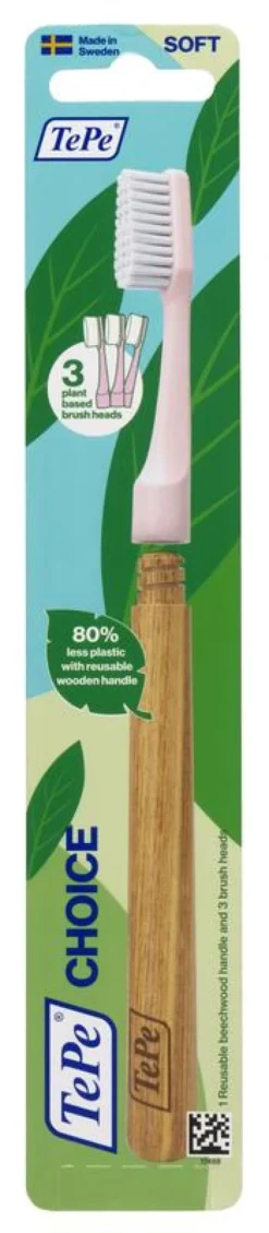 TePe Tandenborstel choice soft roze (3 stuks)