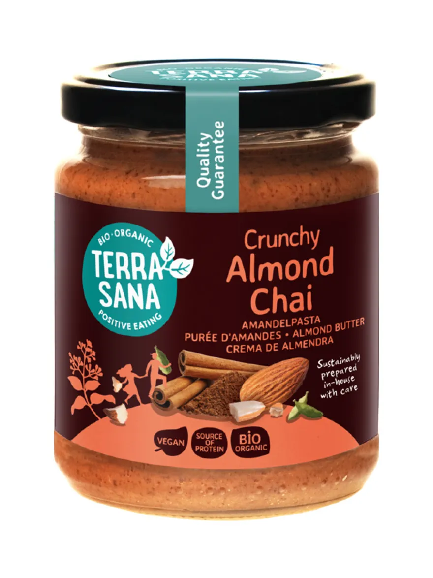 Terrasana Amandelpasta Chai Crunchy (250 gr)