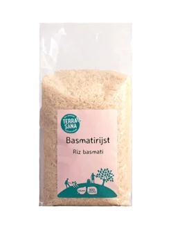 TerraSana Basmati rijst wit bio (1000 gr)