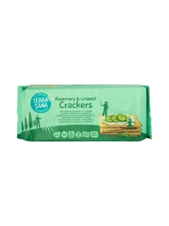 Terrasana Crackers Sesam & Rozemarijn (250 gr)