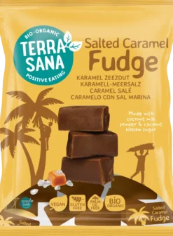 Terrasana Fudge Karamel Zeezout (150 gr)